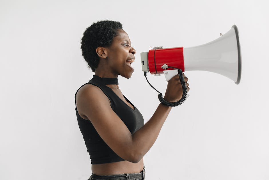 An image showing a person holding a megaphone, representing the power of influencer marketing.